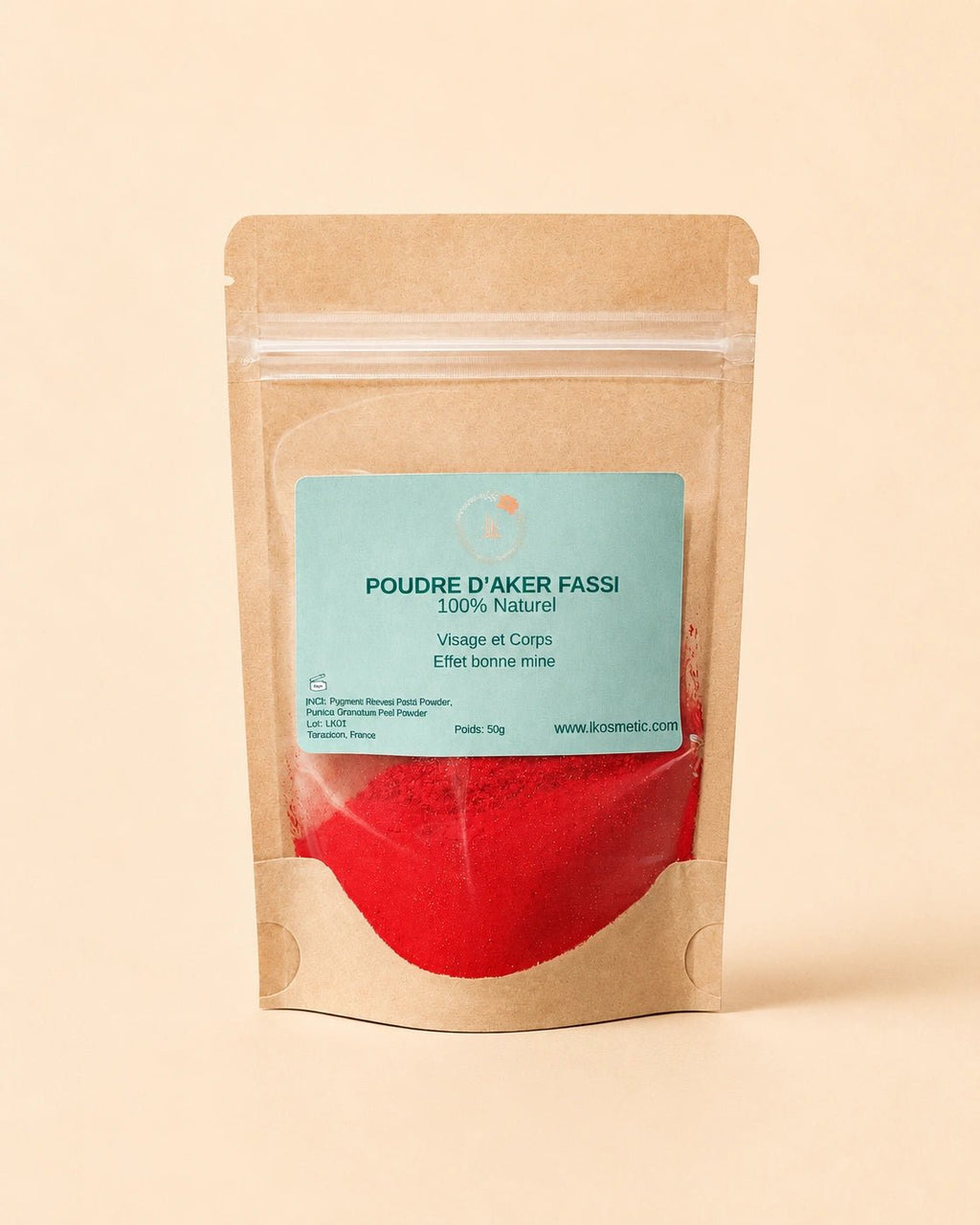 Poudre d’Aker Fassi – Effet bonne mine immediat - LKosmetic