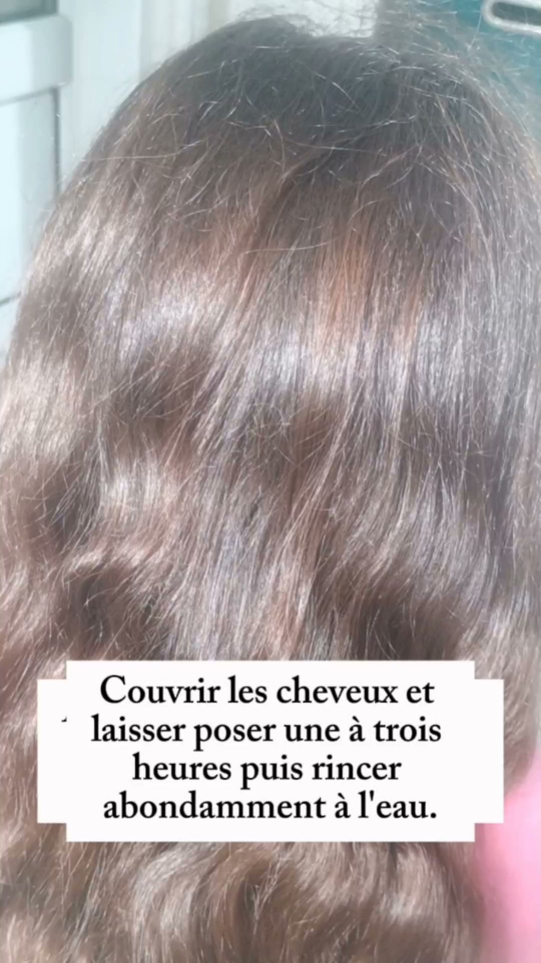 Cheveux forts et brillants