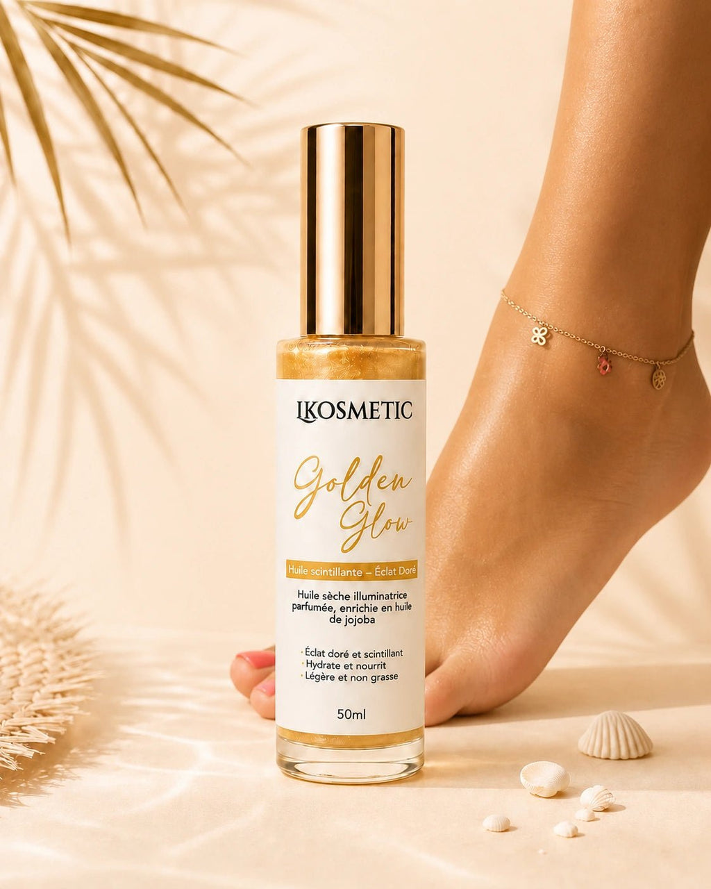 Huile scintillante - Golden Glow - LKosmetic