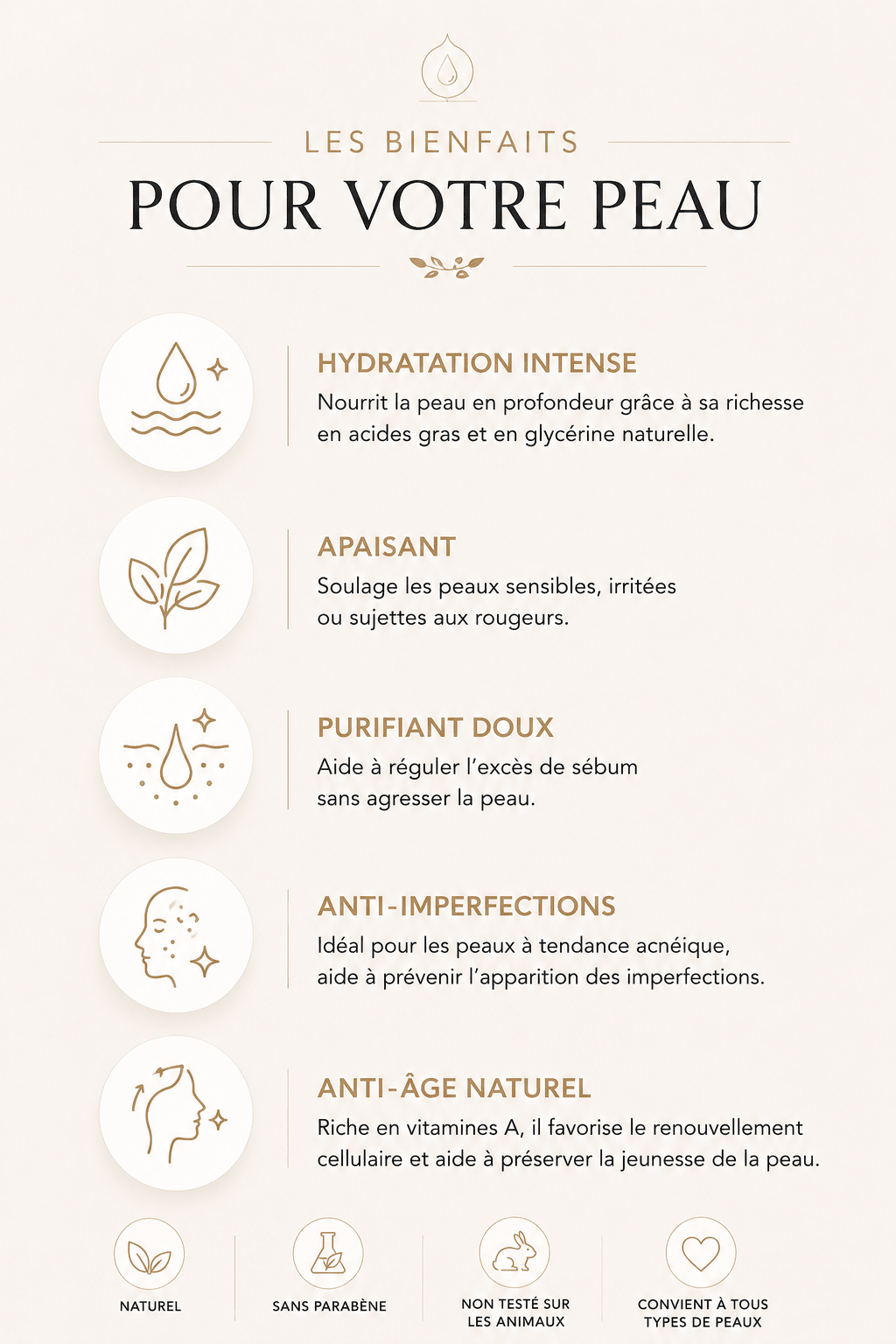 Savon au lait de chèvre – Nettoyant doux - LKosmetic
