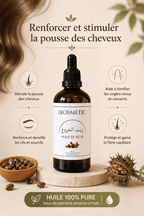 Huile de ricin - Fortifiant cheveux - LKosmetic