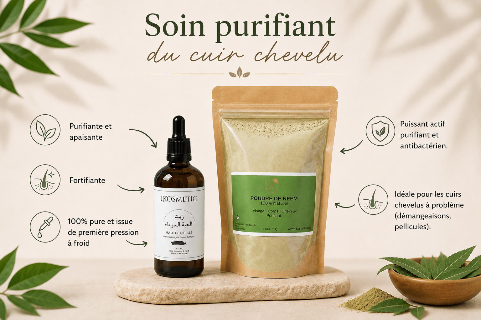 Pack cheveux Purifiant - LKosmetic