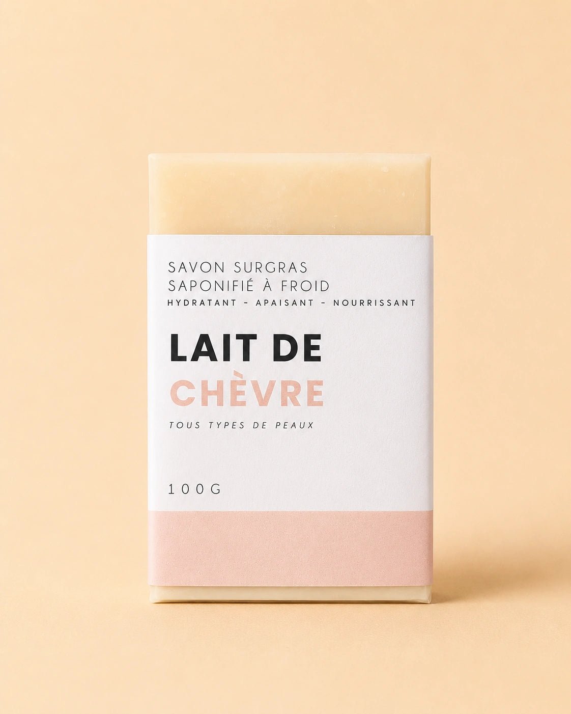 Savon au lait de chèvre – Nettoyant doux - LKosmetic